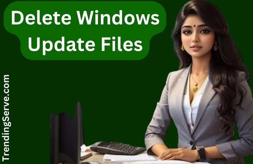 how to delete Windows update files